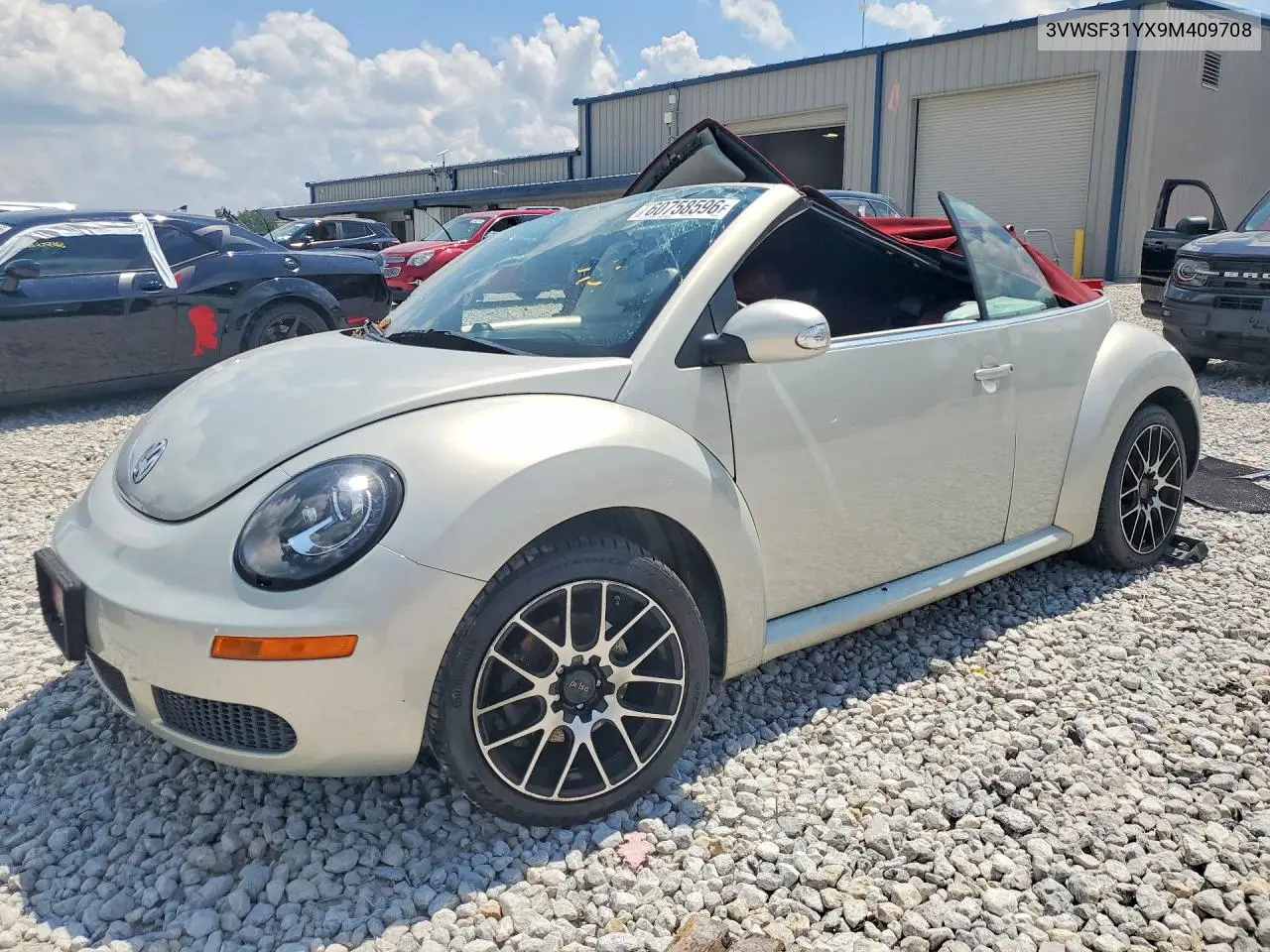 2009 Volkswagen New Beetle Blush Edition VIN: 3VWSF31YX9M409708 Lot: 60758596