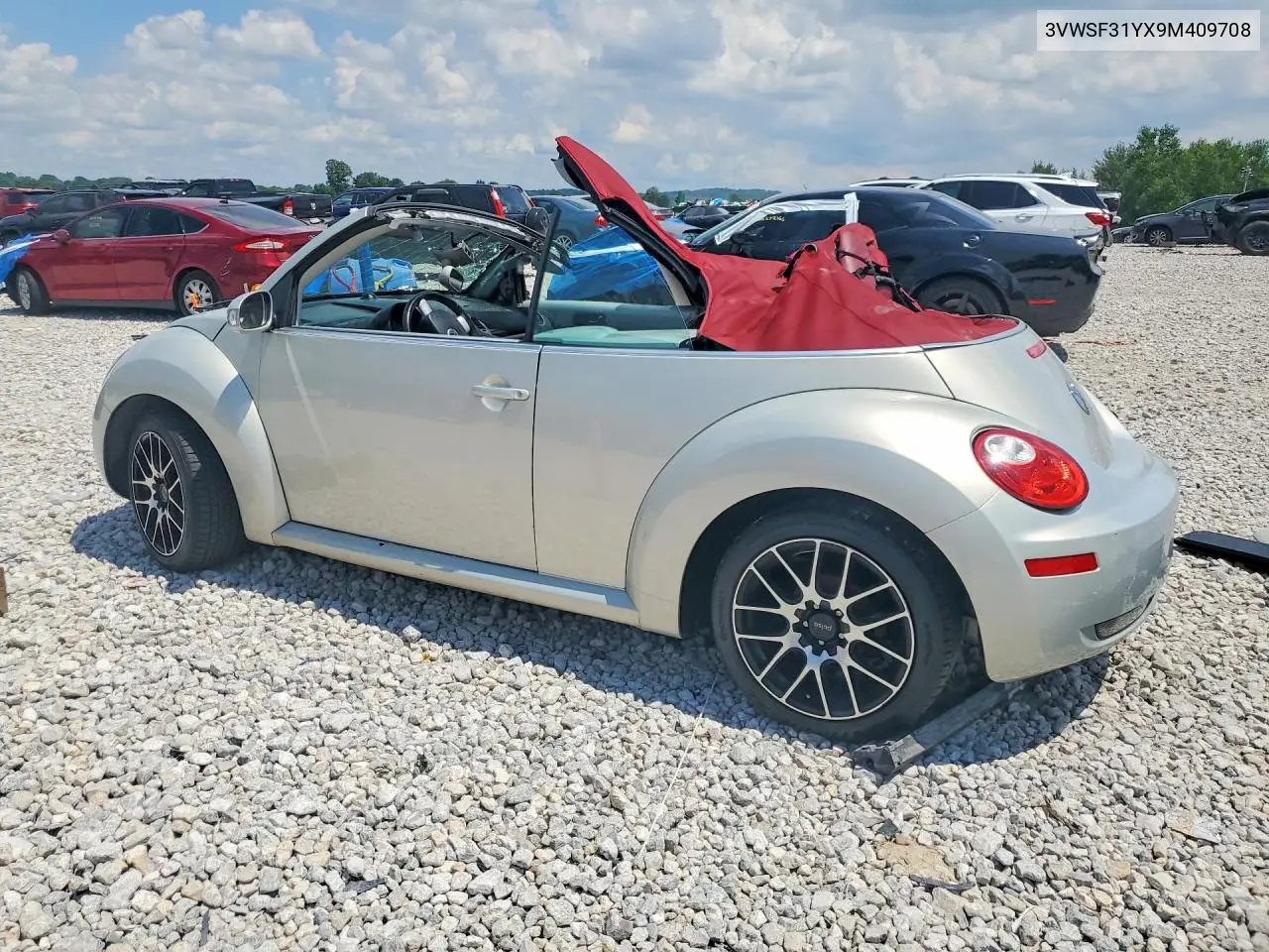 2009 Volkswagen New Beetle Blush Edition VIN: 3VWSF31YX9M409708 Lot: 60758596