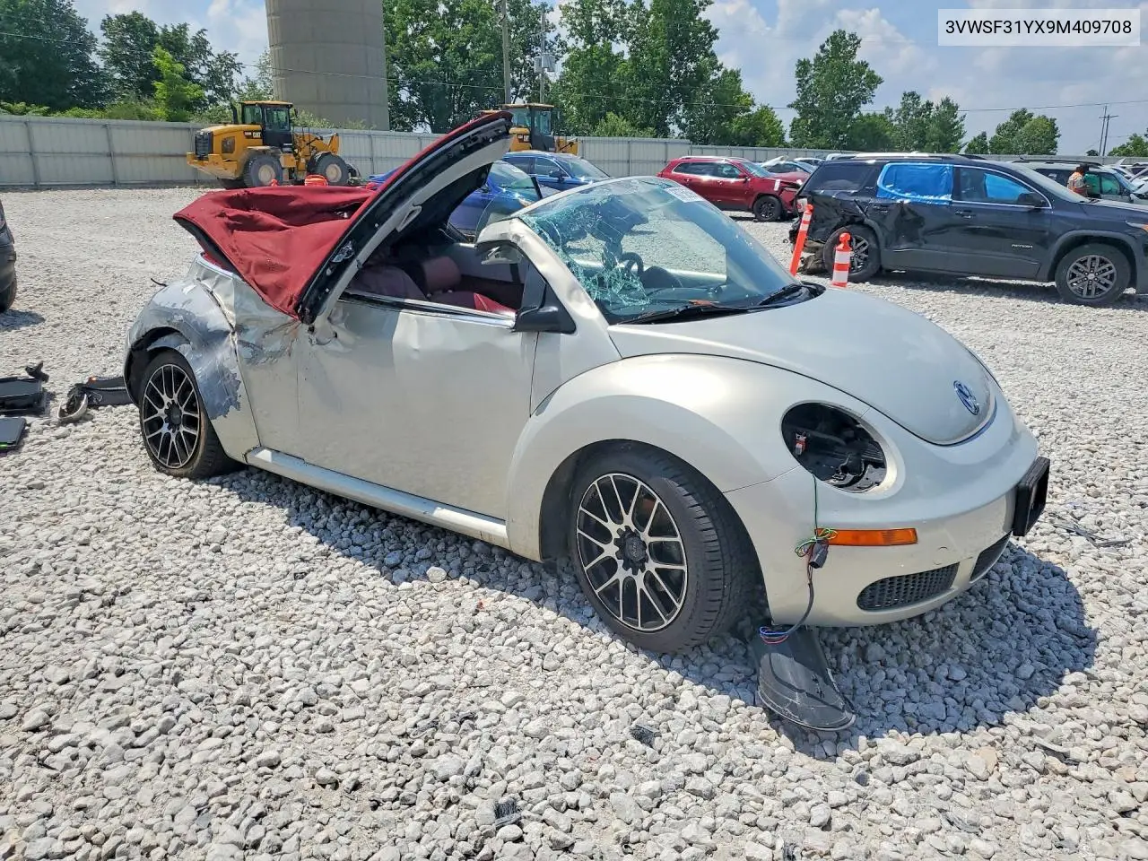 2009 Volkswagen New Beetle Blush Edition VIN: 3VWSF31YX9M409708 Lot: 60758596