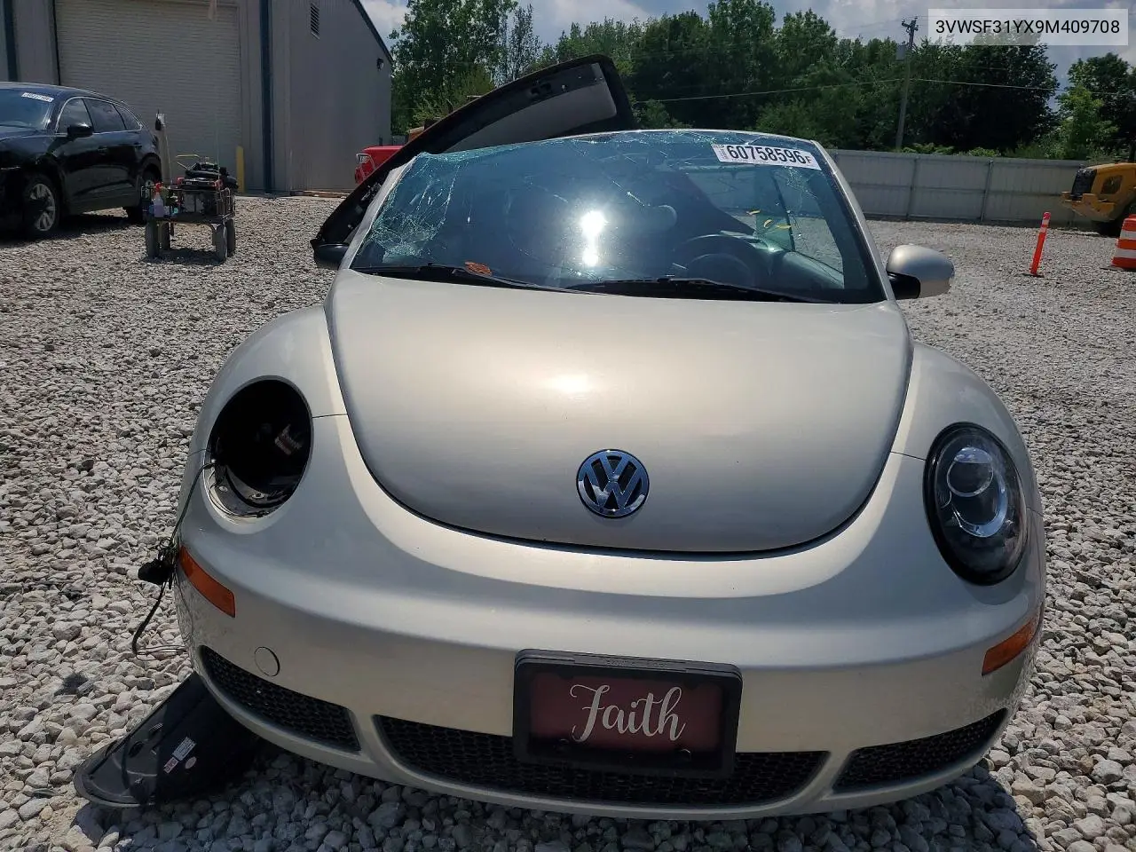 2009 Volkswagen New Beetle Blush Edition VIN: 3VWSF31YX9M409708 Lot: 60758596