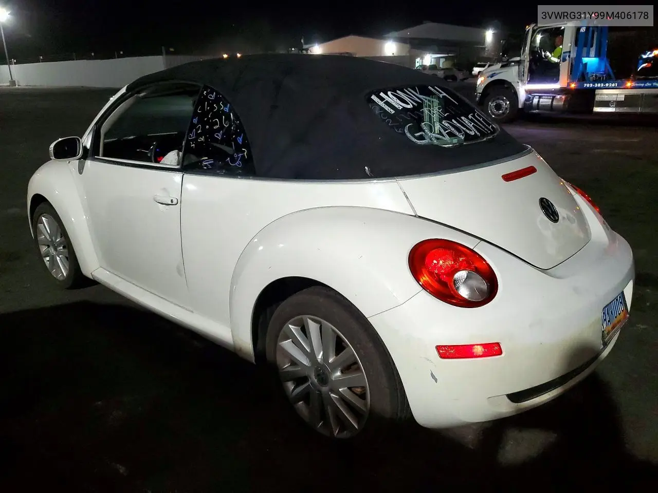2009 Volkswagen New Beetle S VIN: 3VWRG31Y99M406178 Lot: 61072036