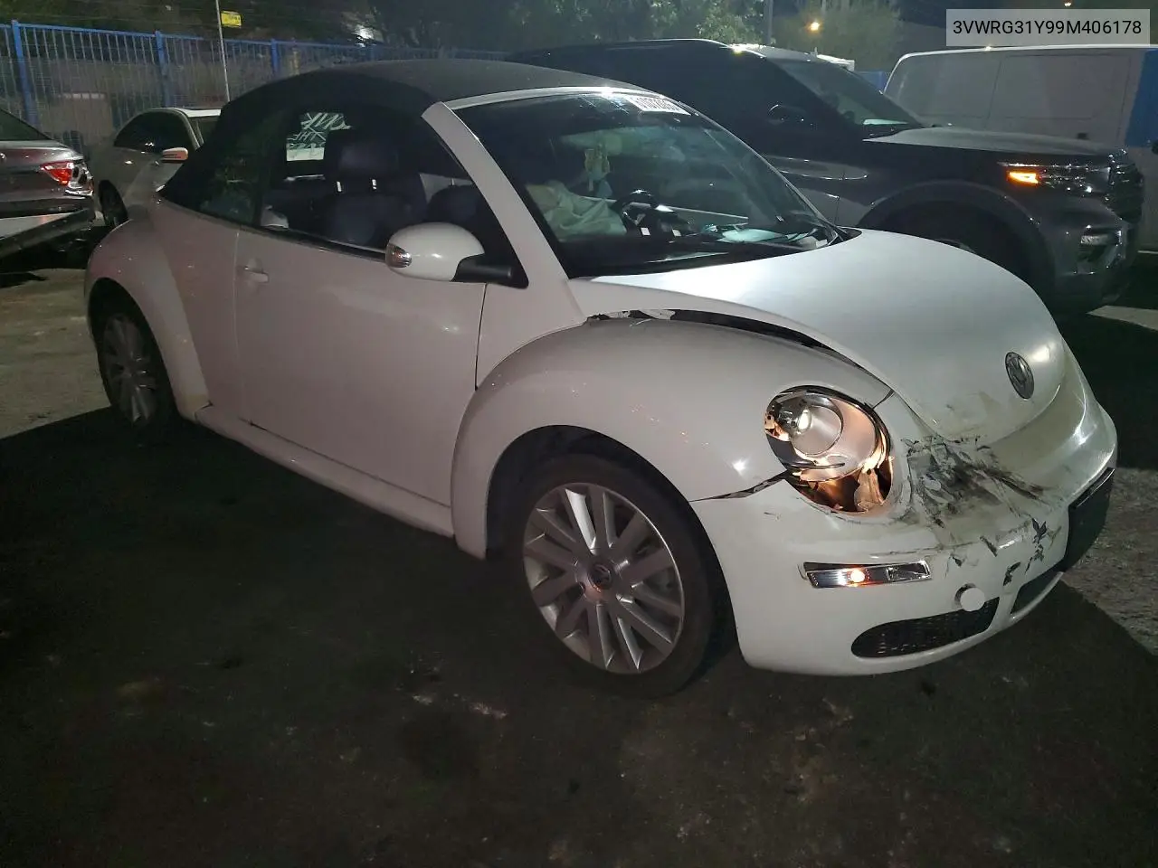 2009 Volkswagen New Beetle S VIN: 3VWRG31Y99M406178 Lot: 61072036