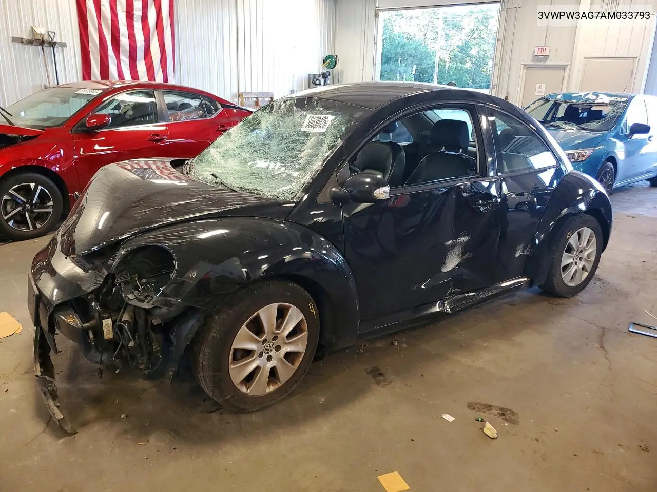 2010 Volkswagen New Beetle VIN: 3VWPW3AG7AM033793 Lot: 60630426