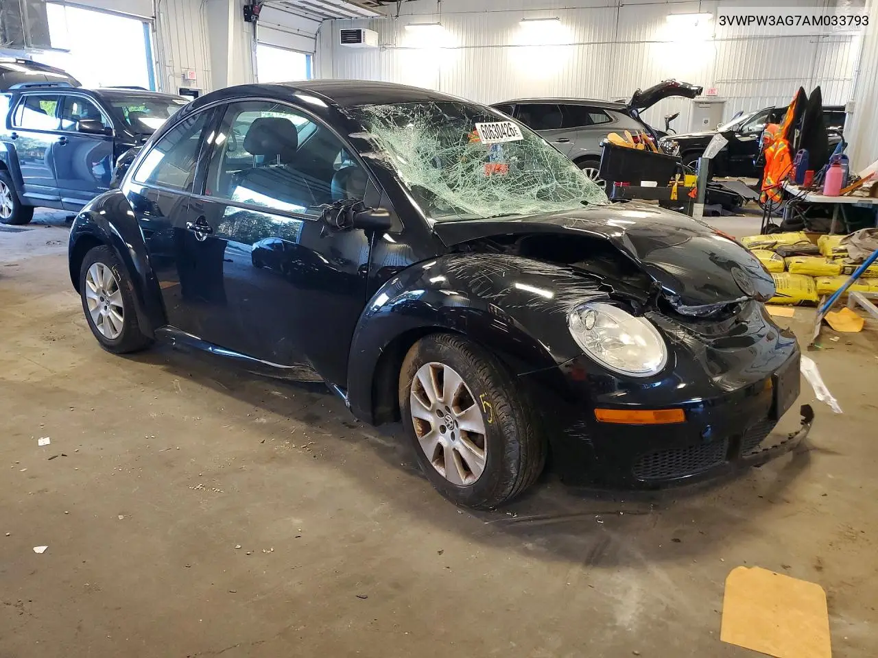 2010 Volkswagen New Beetle VIN: 3VWPW3AG7AM033793 Lot: 60630426