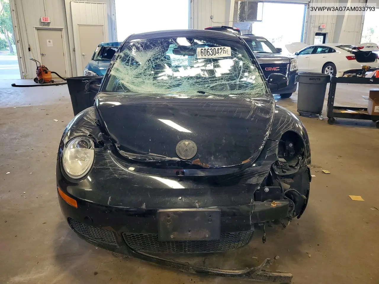 2010 Volkswagen New Beetle VIN: 3VWPW3AG7AM033793 Lot: 60630426