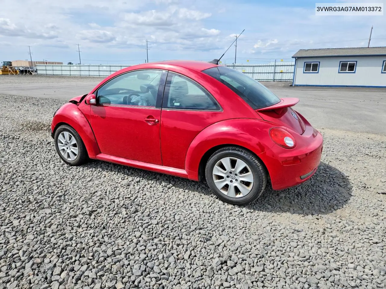 2010 Volkswagen New Beetle VIN: 3VWRG3AG7AM013372 Lot: 60819066