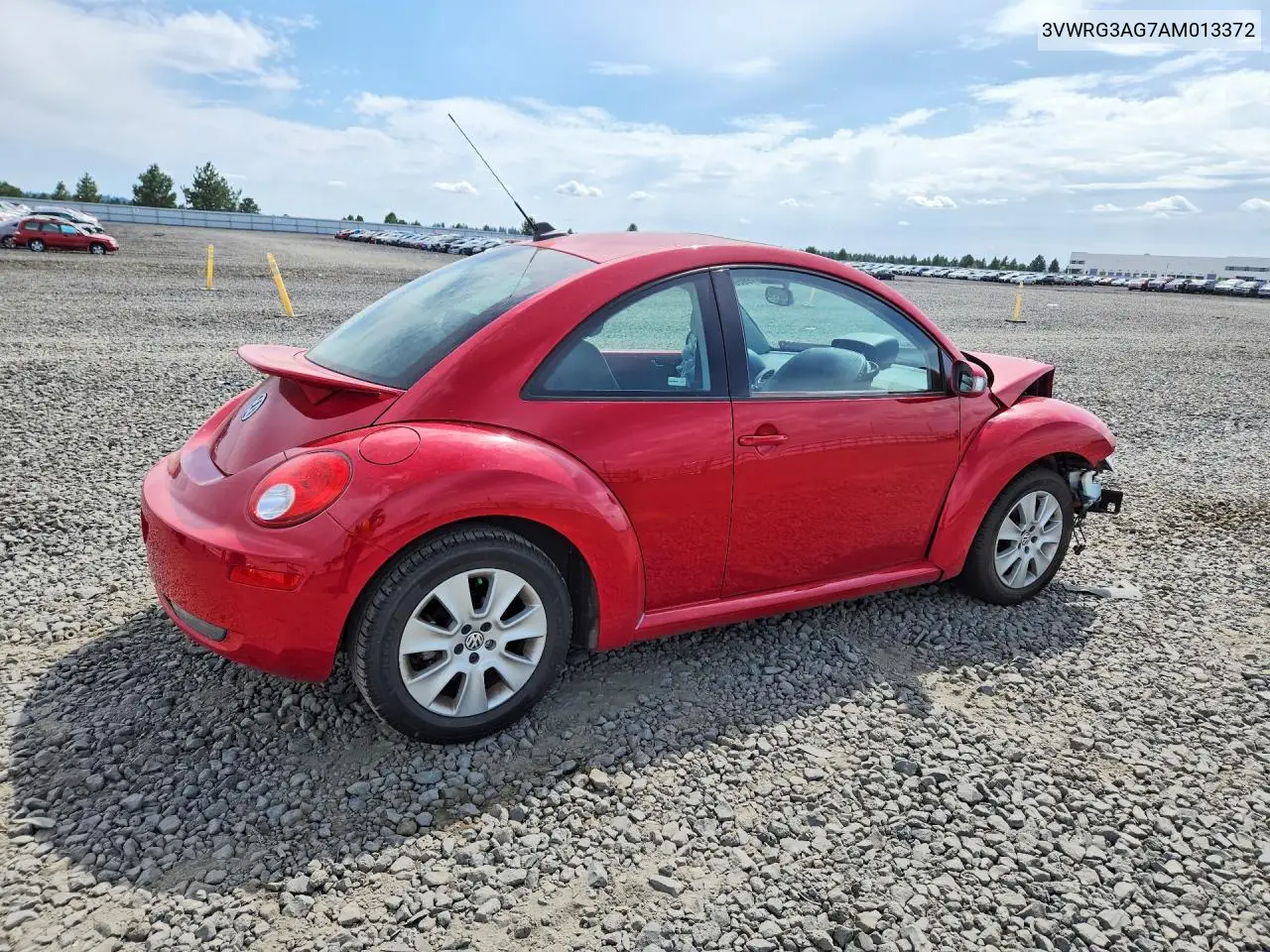 2010 Volkswagen New Beetle VIN: 3VWRG3AG7AM013372 Lot: 60819066