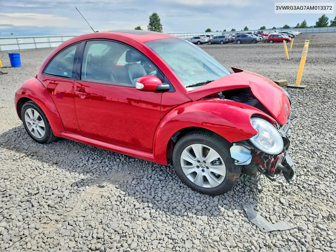 2010 Volkswagen New Beetle VIN: 3VWRG3AG7AM013372 Lot: 60819066
