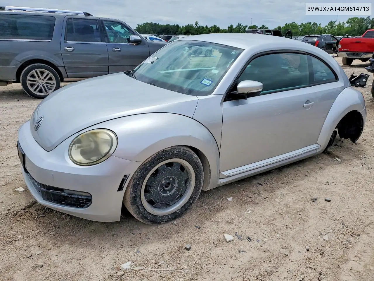 2012 Volkswagen Beetle VIN: 3VWJX7AT4CM614713 Lot: 52799066