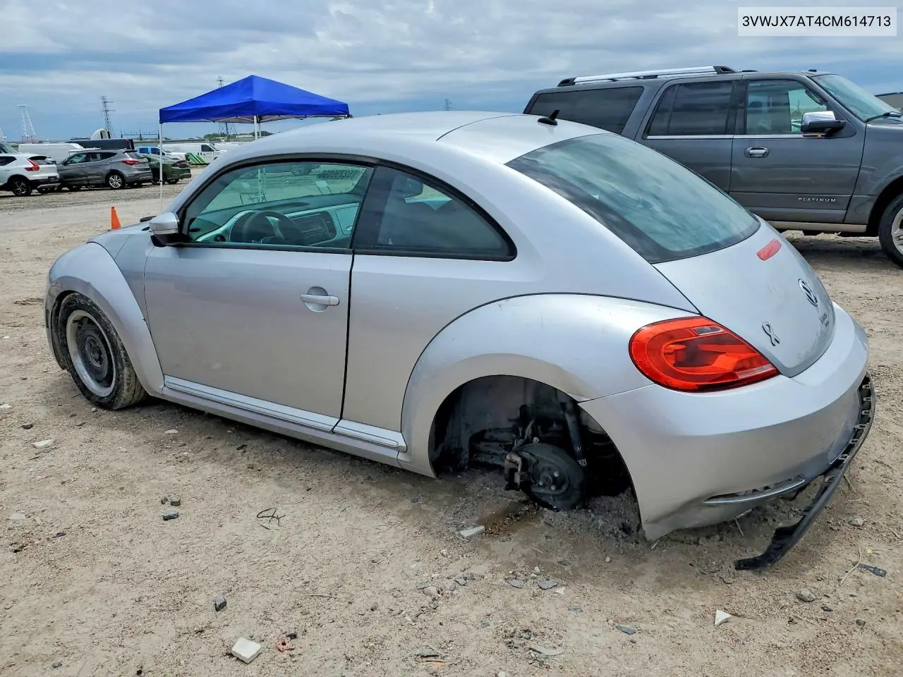 2012 Volkswagen Beetle VIN: 3VWJX7AT4CM614713 Lot: 52799066