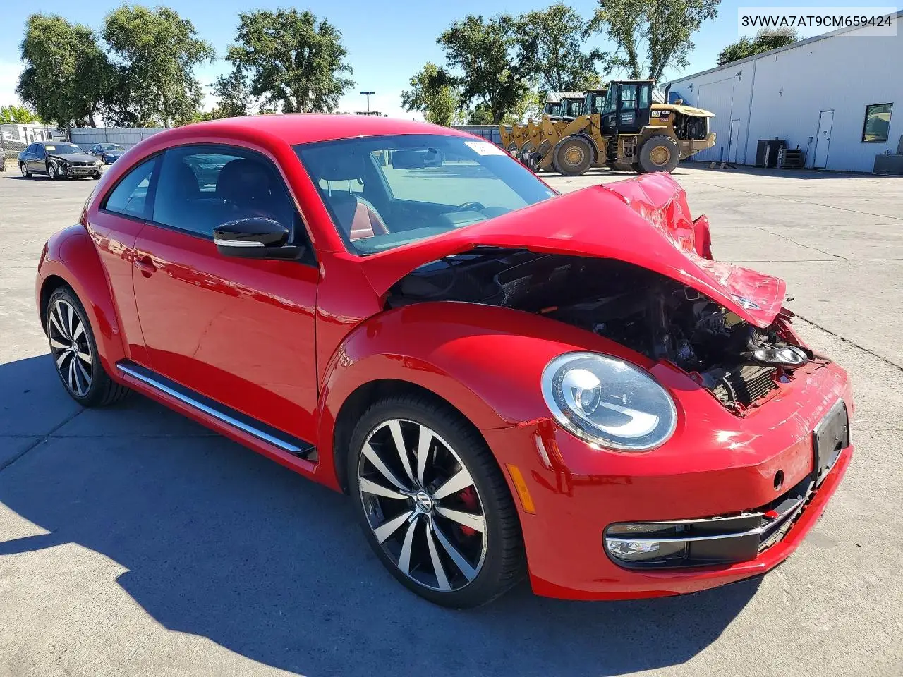 2012 Volkswagen Beetle Turbo VIN: 3VWVA7AT9CM659424 Lot: 59917076