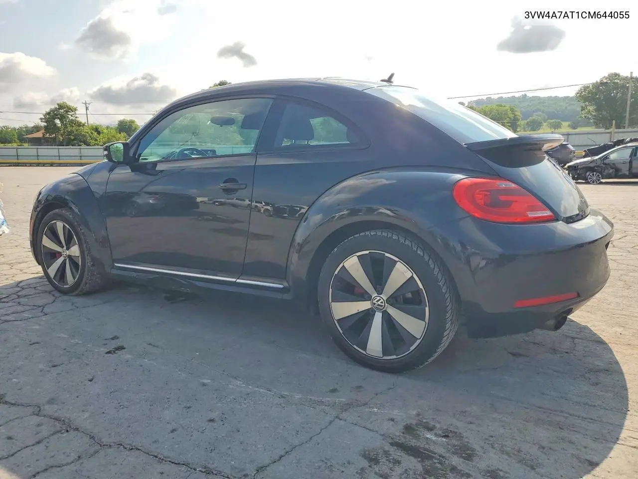 2012 Volkswagen Beetle Turbo VIN: 3VW4A7AT1CM644055 Lot: 60140046