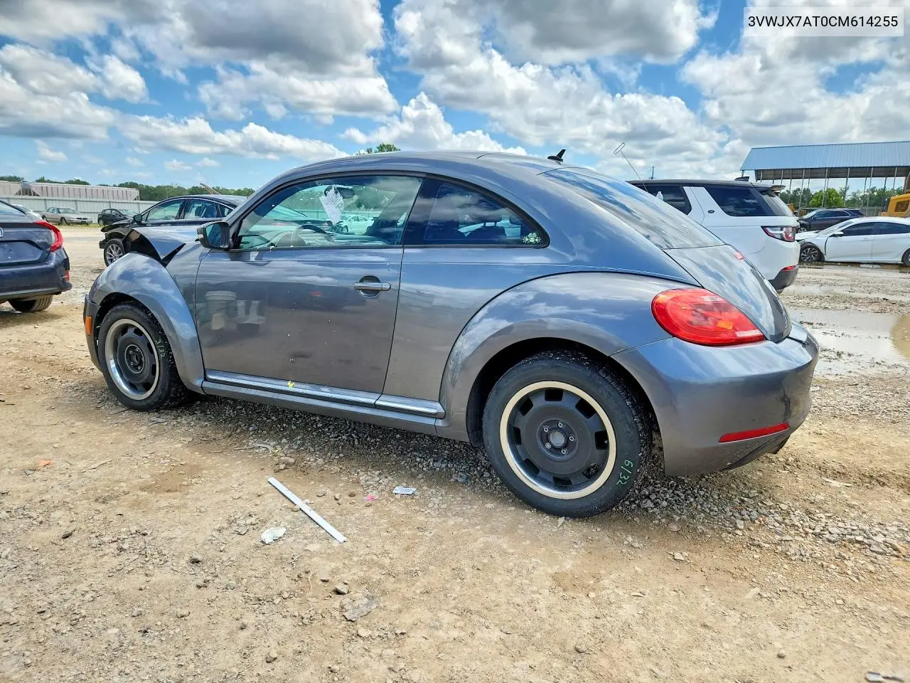 2012 Volkswagen Beetle VIN: 3VWJX7AT0CM614255 Lot: 60605386