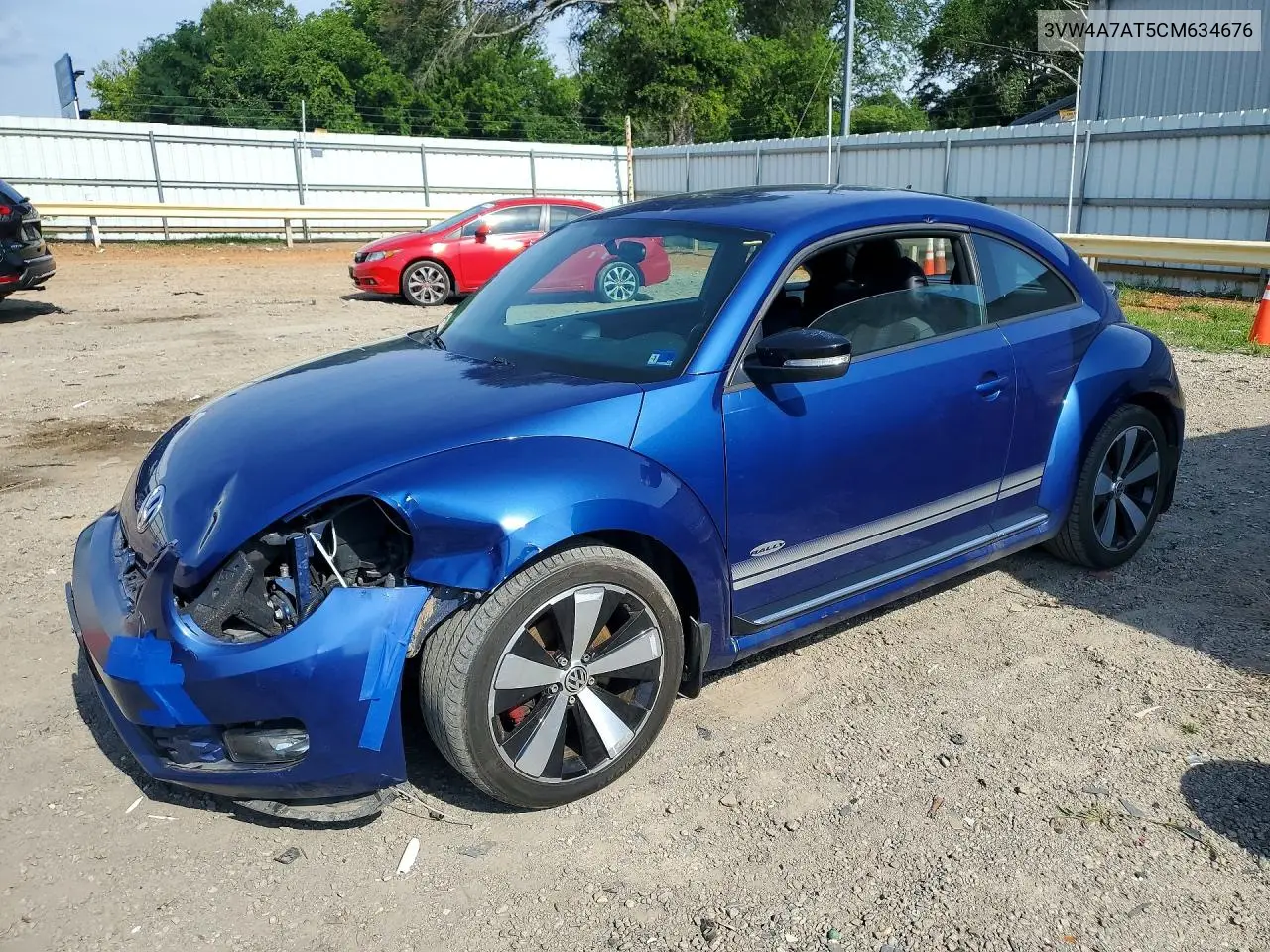 2012 Volkswagen Beetle Turbo VIN: 3VW4A7AT5CM634676 Lot: 60782876