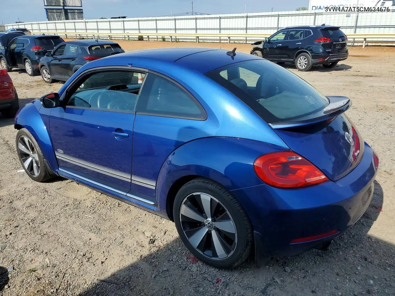 2012 Volkswagen Beetle Turbo VIN: 3VW4A7AT5CM634676 Lot: 60782876