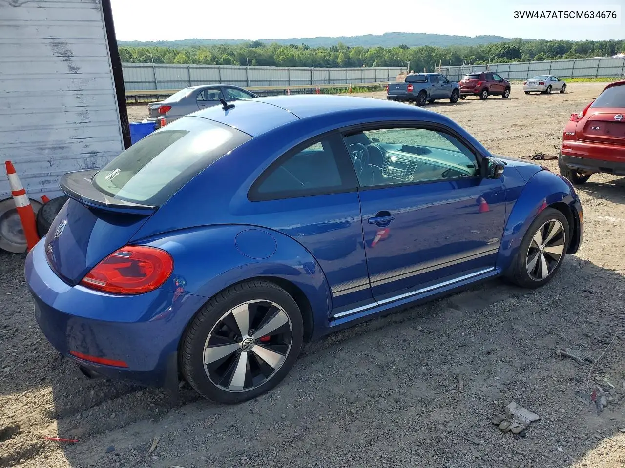 2012 Volkswagen Beetle Turbo VIN: 3VW4A7AT5CM634676 Lot: 60782876
