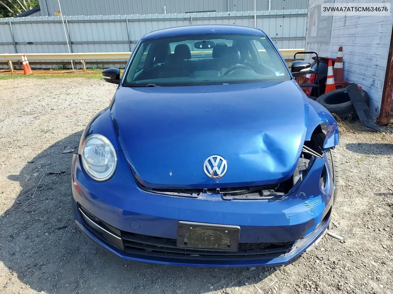 2012 Volkswagen Beetle Turbo VIN: 3VW4A7AT5CM634676 Lot: 60782876