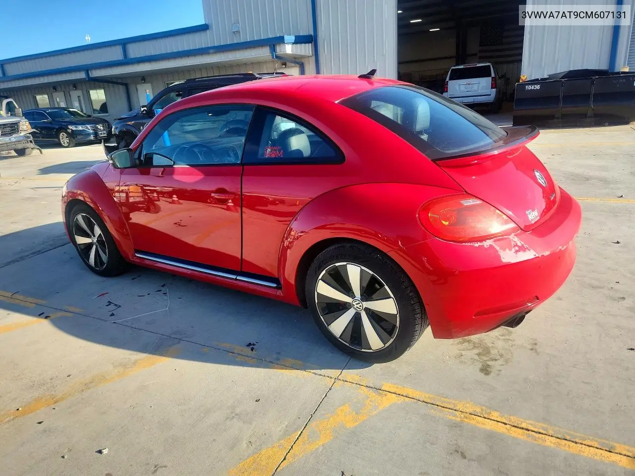 2012 Volkswagen Beetle Turbo VIN: 3VWVA7AT9CM607131 Lot: 61044996