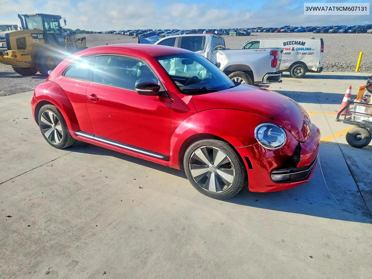 2012 Volkswagen Beetle Turbo VIN: 3VWVA7AT9CM607131 Lot: 61044996