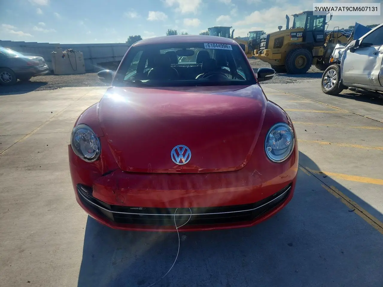 2012 Volkswagen Beetle Turbo VIN: 3VWVA7AT9CM607131 Lot: 61044996