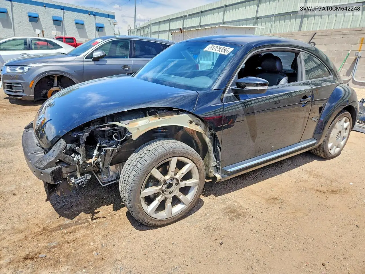 2012 Volkswagen Beetle VIN: 3VWJP7AT0CM642248 Lot: 61225856
