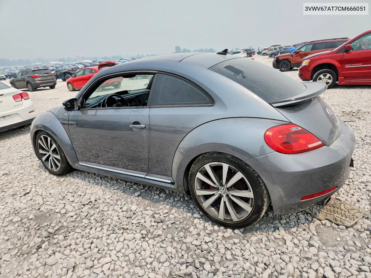 2012 Volkswagen Beetle Turbo VIN: 3VWV67AT7CM666051 Lot: 61243386