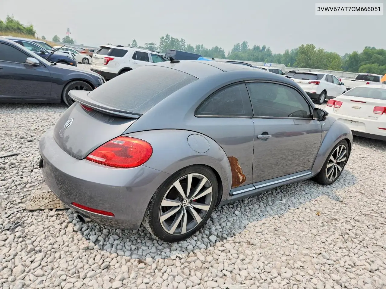 2012 Volkswagen Beetle Turbo VIN: 3VWV67AT7CM666051 Lot: 61243386