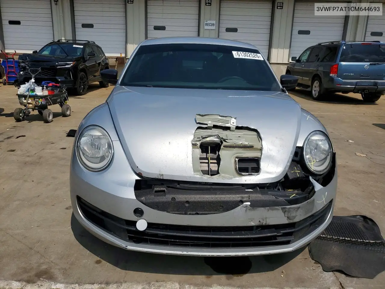 2012 Volkswagen Beetle VIN: 3VWFP7AT1CM644693 Lot: 61302526