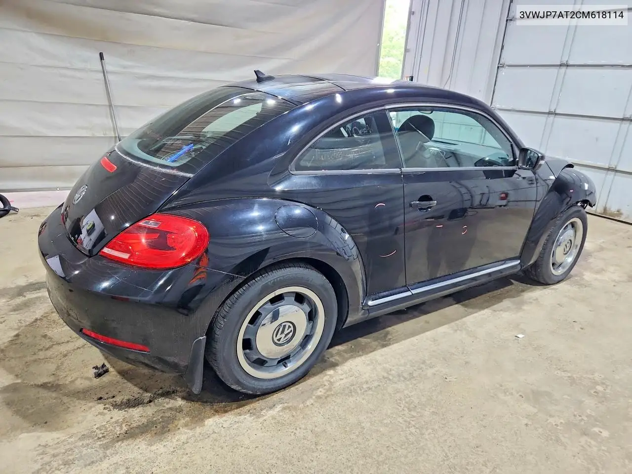 2012 Volkswagen Beetle VIN: 3VWJP7AT2CM618114 Lot: 61503906