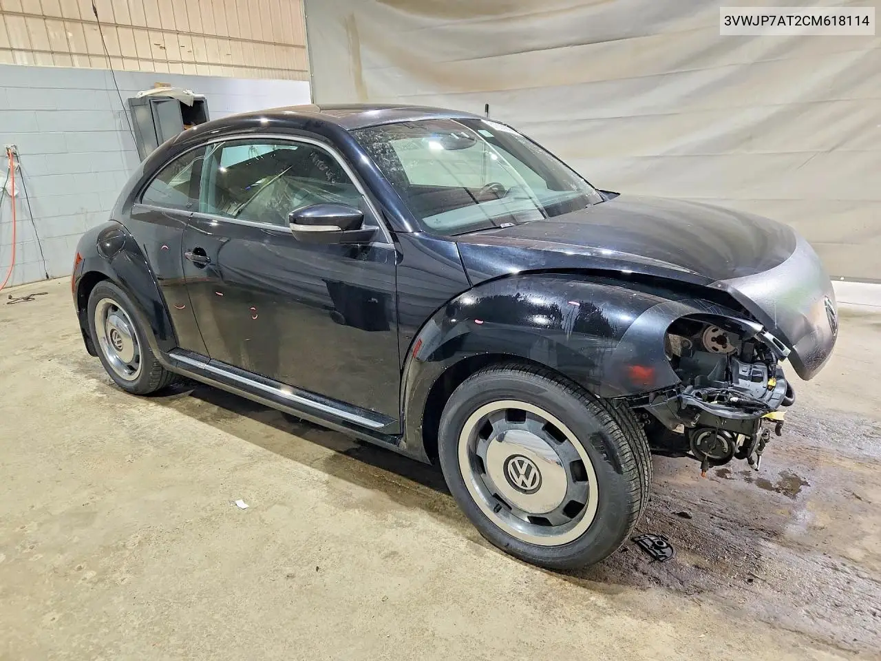 2012 Volkswagen Beetle VIN: 3VWJP7AT2CM618114 Lot: 61503906