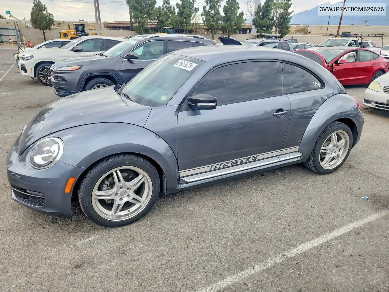 2012 Volkswagen Beetle VIN: 3VWJP7AT0CM629676 Lot: 61622066