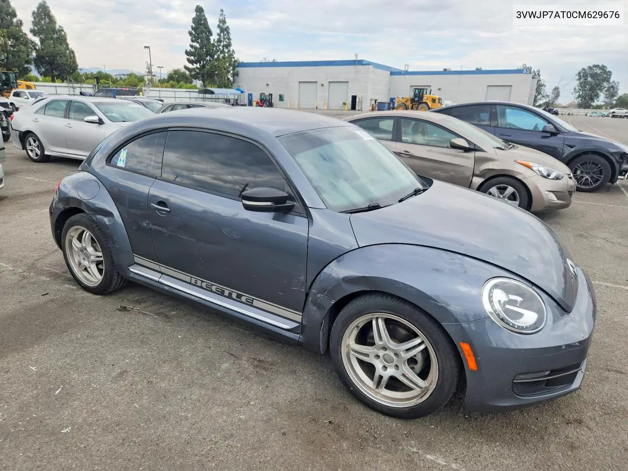 2012 Volkswagen Beetle VIN: 3VWJP7AT0CM629676 Lot: 61622066