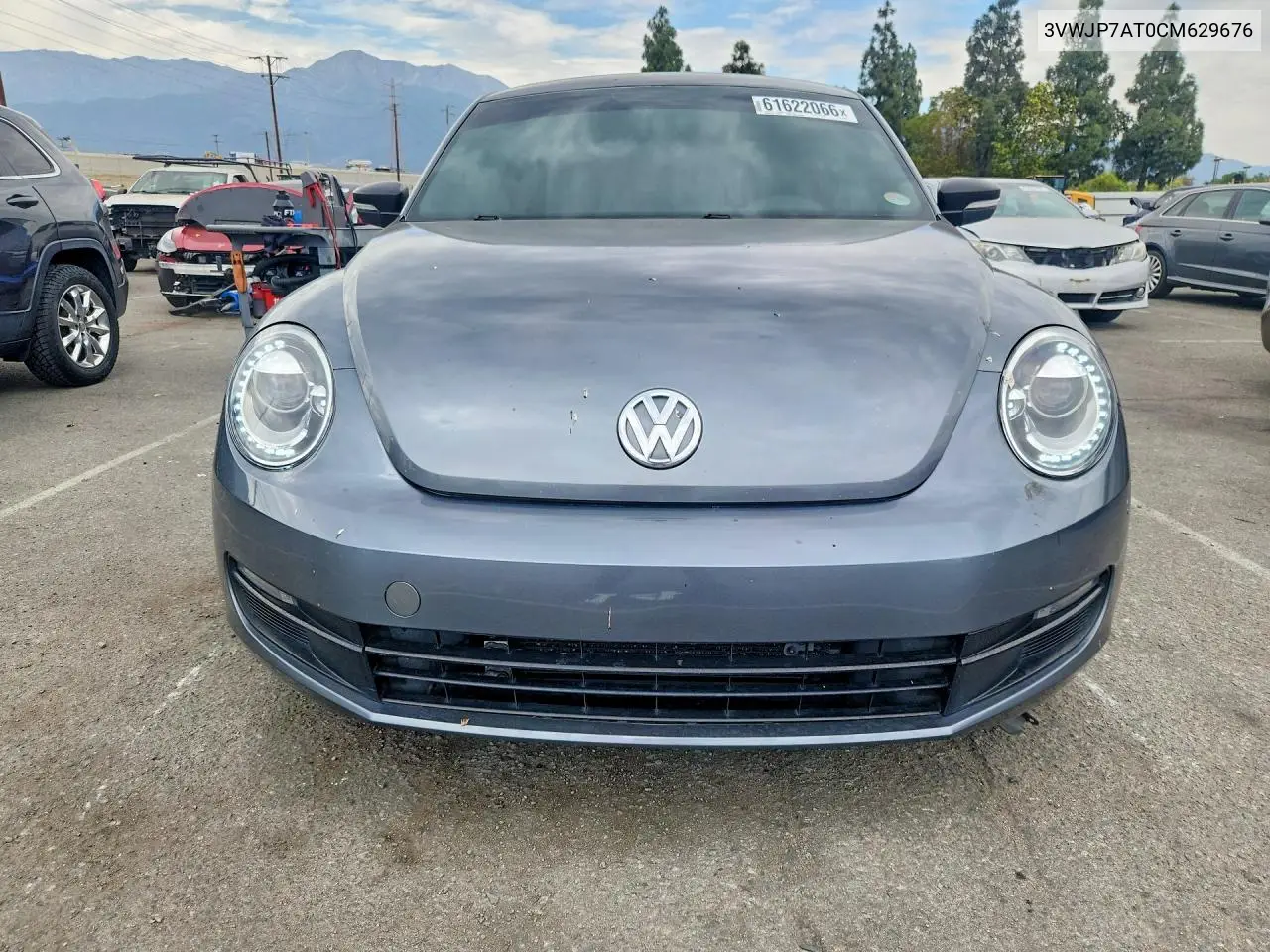 2012 Volkswagen Beetle VIN: 3VWJP7AT0CM629676 Lot: 61622066