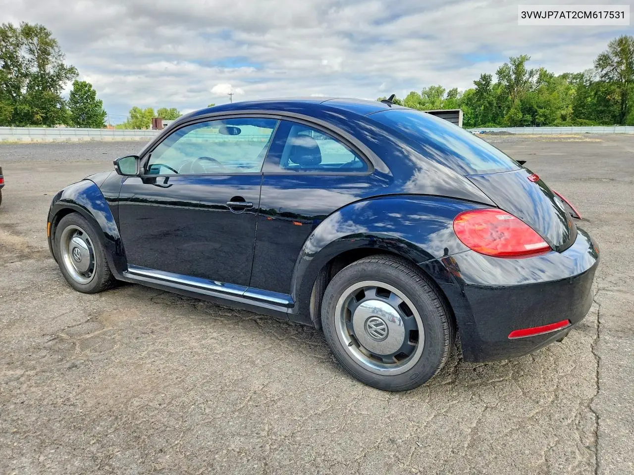 2012 Volkswagen Beetle VIN: 3VWJP7AT2CM617531 Lot: 61760126