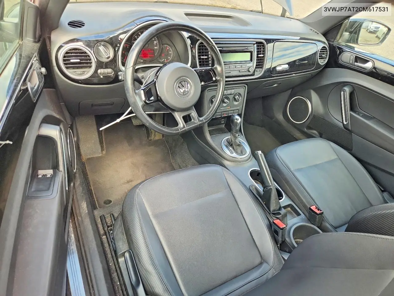 2012 Volkswagen Beetle VIN: 3VWJP7AT2CM617531 Lot: 61760126