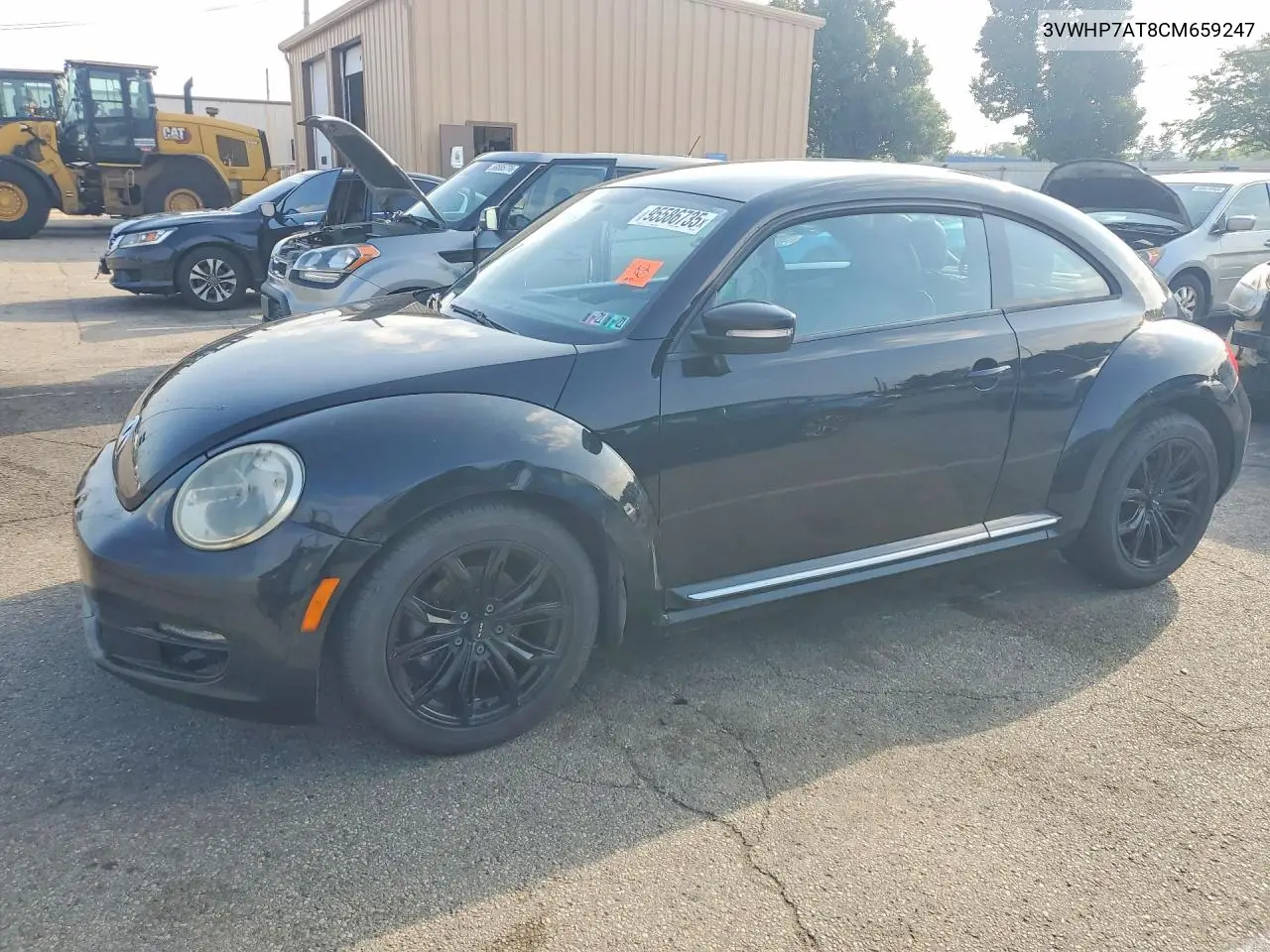 2012 Volkswagen Beetle VIN: 3VWHP7AT8CM659247 Lot: 95586735