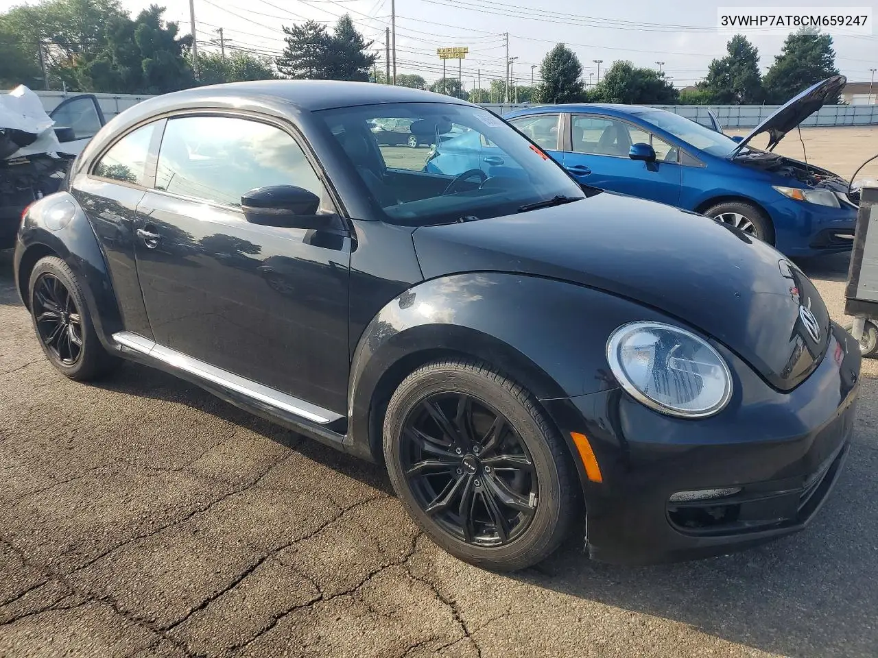 2012 Volkswagen Beetle VIN: 3VWHP7AT8CM659247 Lot: 95586735