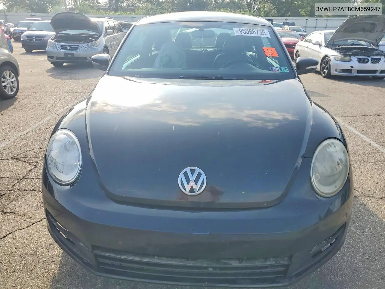 2012 Volkswagen Beetle VIN: 3VWHP7AT8CM659247 Lot: 95586735