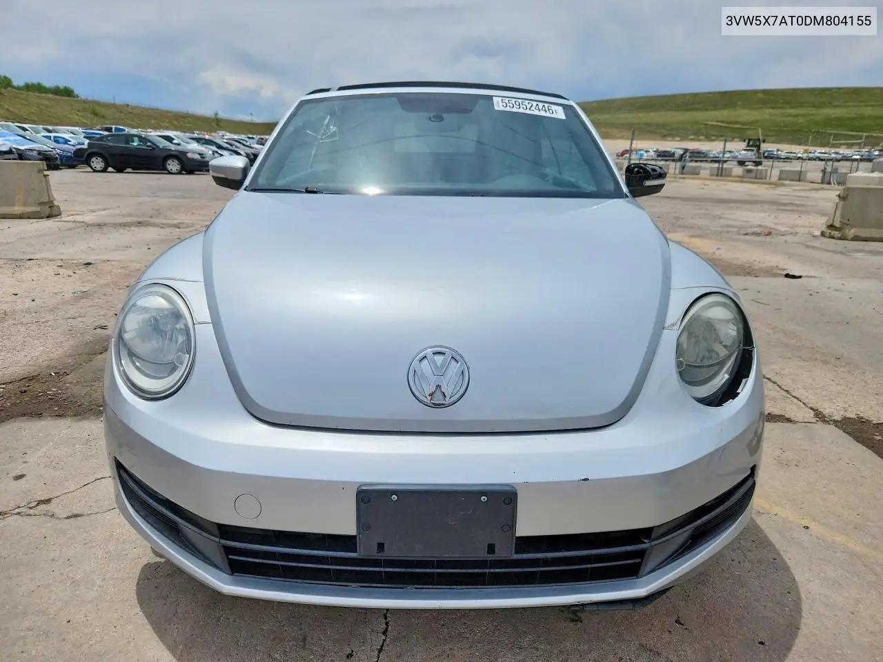 2013 Volkswagen Beetle VIN: 3VW5X7AT0DM804155 Lot: 55952446