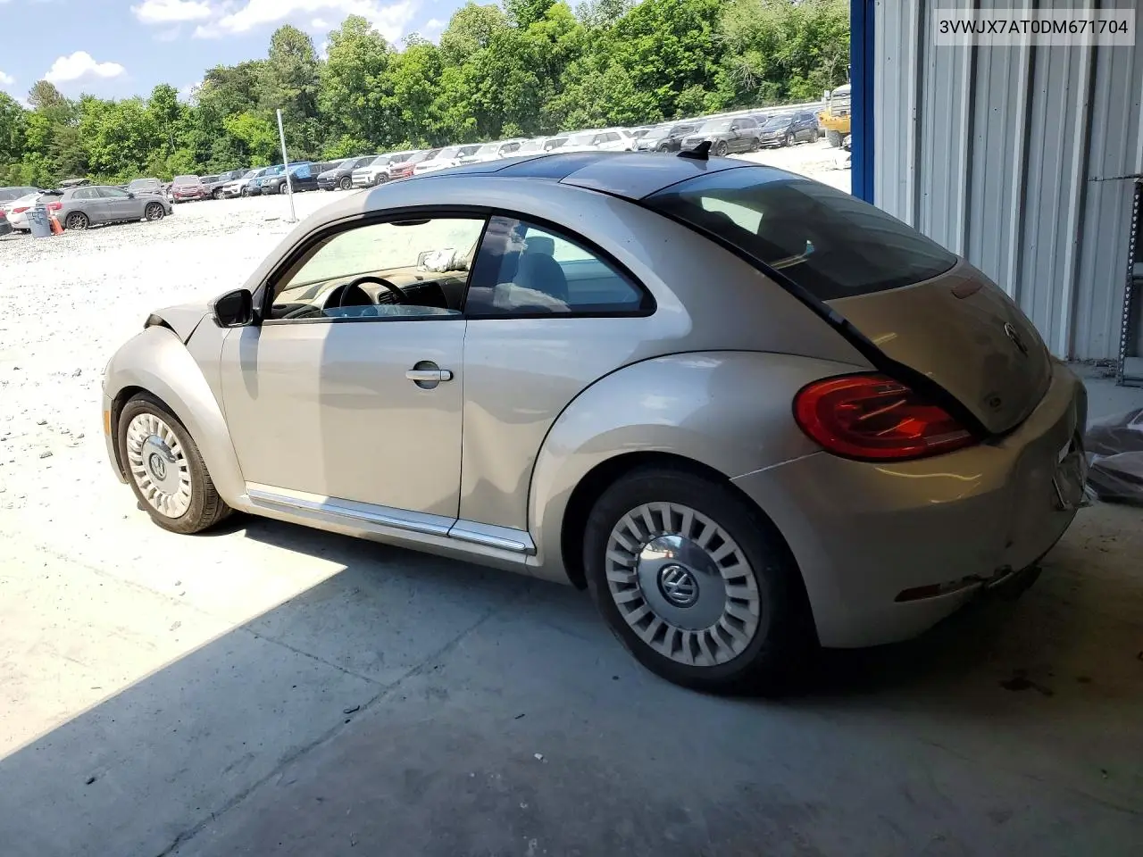 2013 Volkswagen Beetle VIN: 3VWJX7AT0DM671704 Lot: 56408706