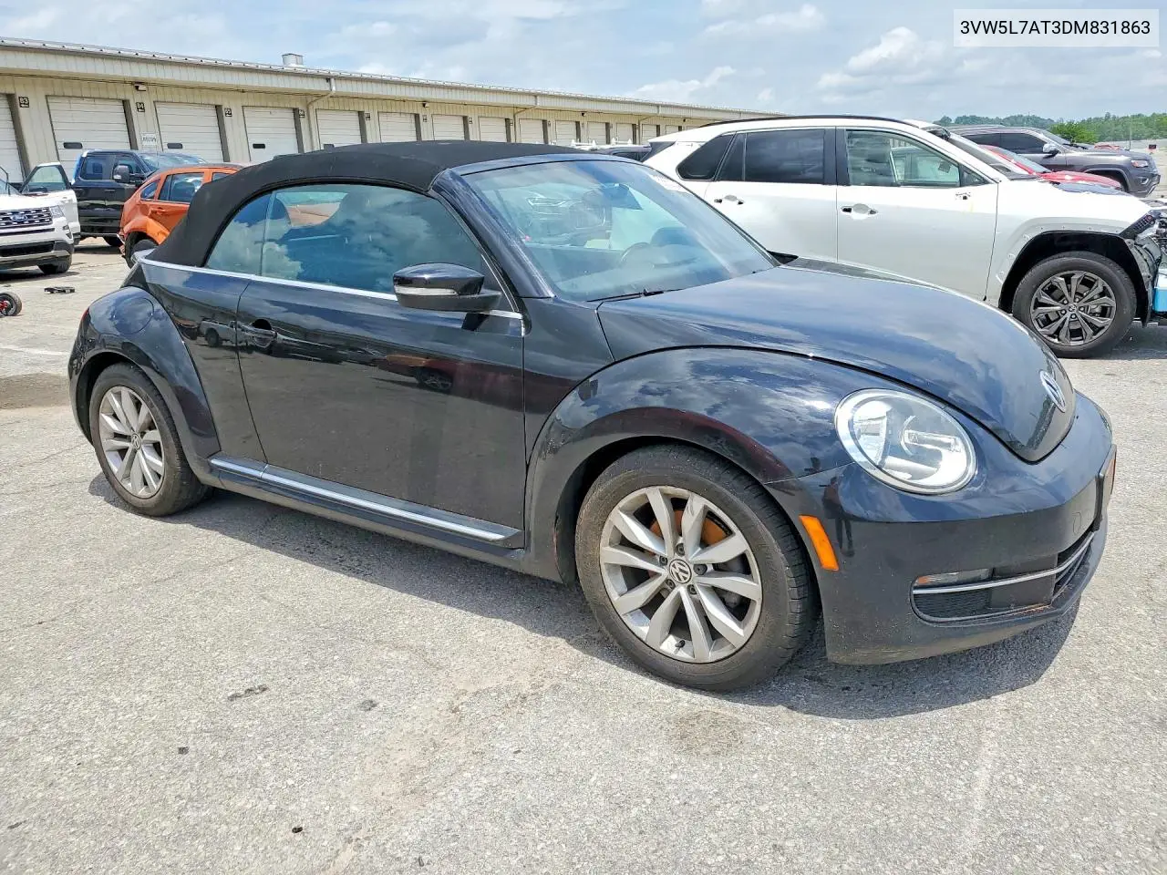 2013 Volkswagen Beetle VIN: 3VW5L7AT3DM831863 Lot: 56623346