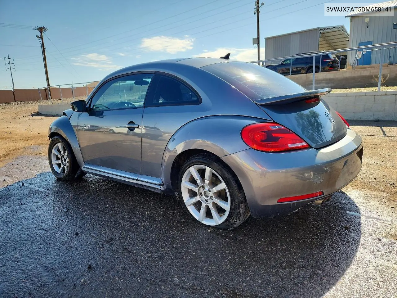 2013 Volkswagen Beetle VIN: 3VWJX7AT5DM658141 Lot: 58109216