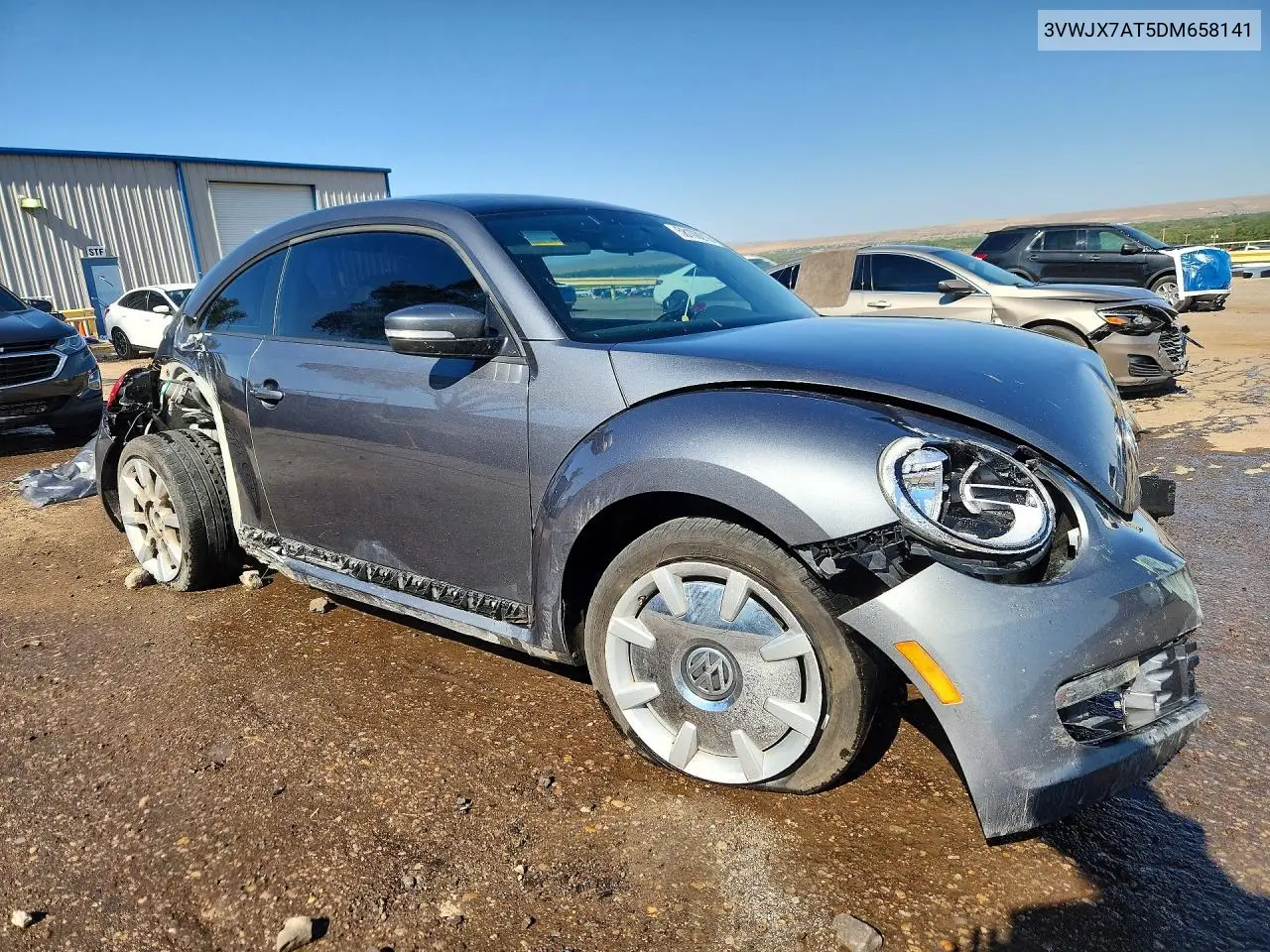 2013 Volkswagen Beetle VIN: 3VWJX7AT5DM658141 Lot: 58109216
