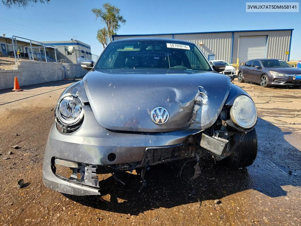 2013 Volkswagen Beetle VIN: 3VWJX7AT5DM658141 Lot: 58109216