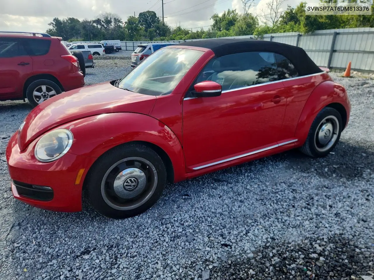 2013 Volkswagen Beetle VIN: 3VW5P7AT6DM813376 Lot: 58420456