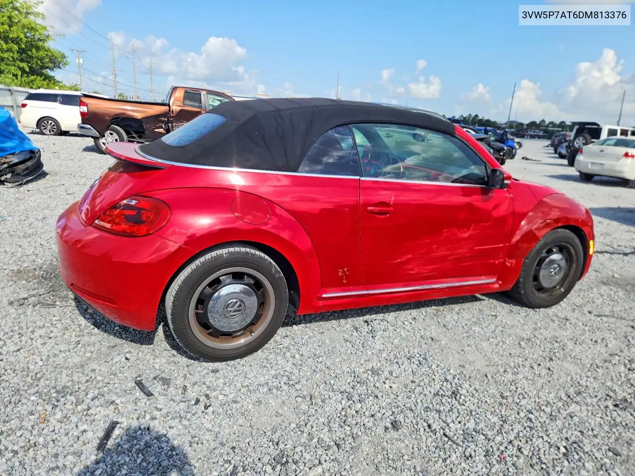 2013 Volkswagen Beetle VIN: 3VW5P7AT6DM813376 Lot: 58420456