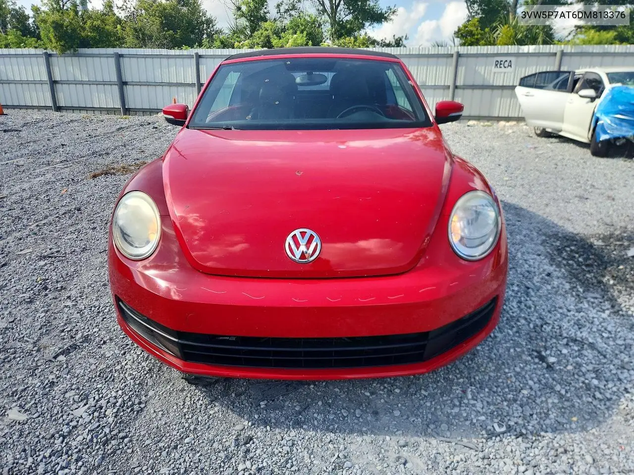 2013 Volkswagen Beetle VIN: 3VW5P7AT6DM813376 Lot: 58420456
