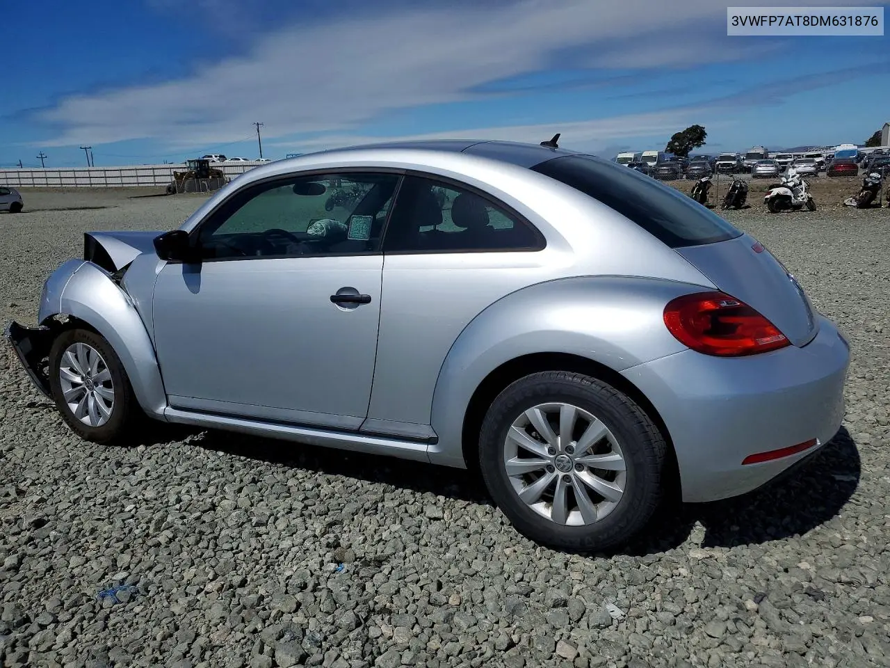 2013 Volkswagen Beetle VIN: 3VWFP7AT8DM631876 Lot: 58825906
