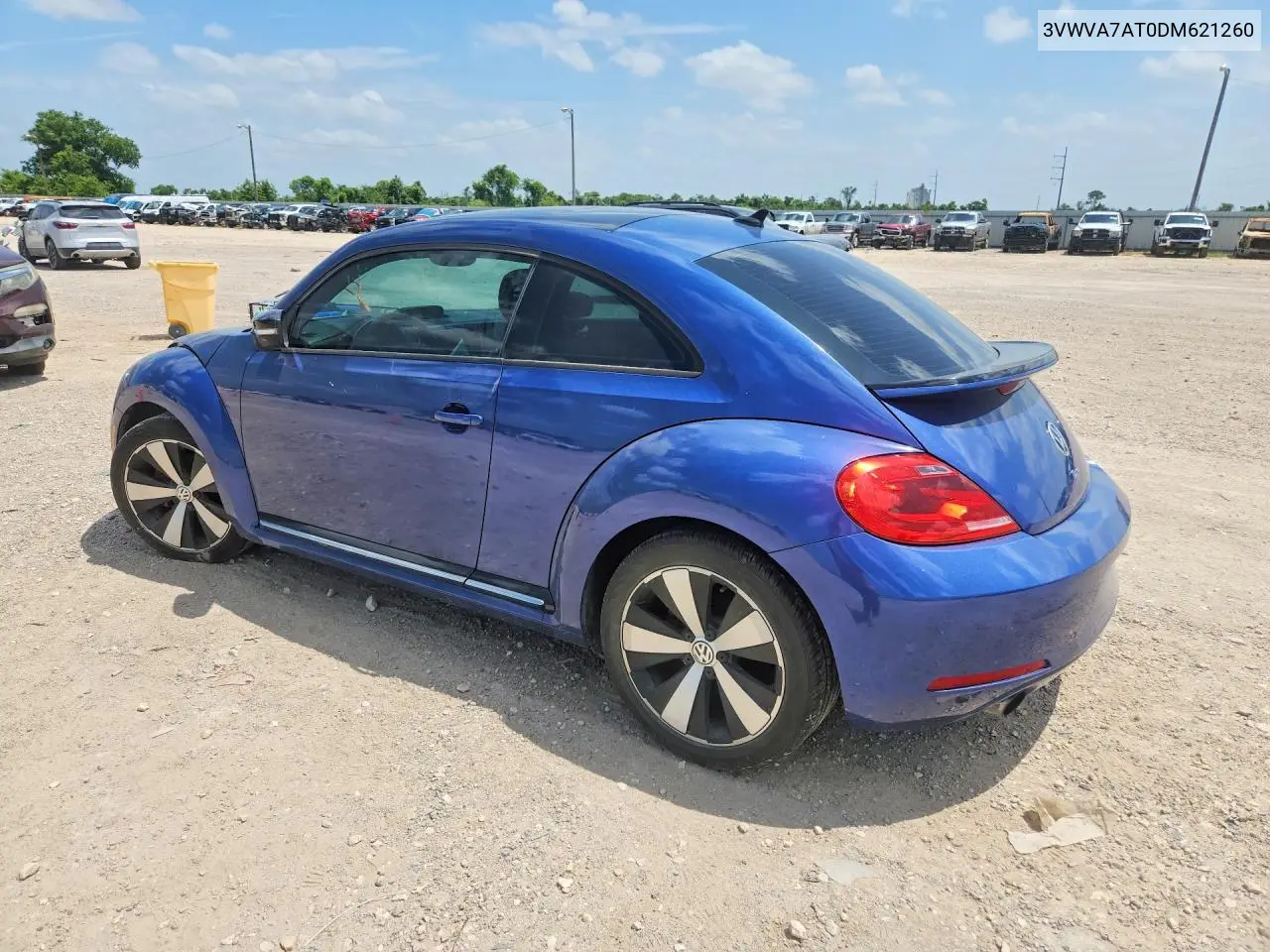 2013 Volkswagen Beetle Turbo VIN: 3VWVA7AT0DM621260 Lot: 58920166
