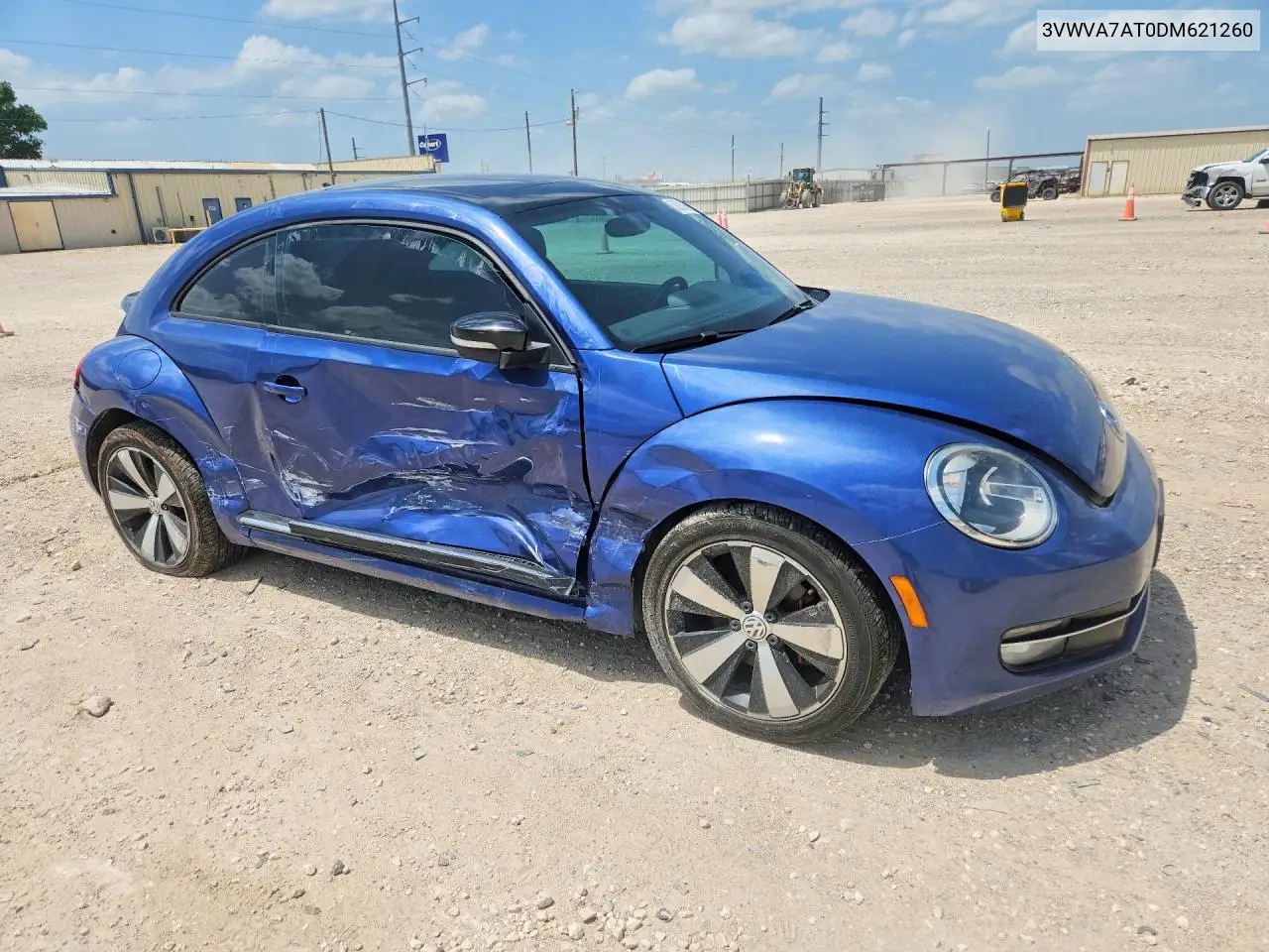 2013 Volkswagen Beetle Turbo VIN: 3VWVA7AT0DM621260 Lot: 58920166
